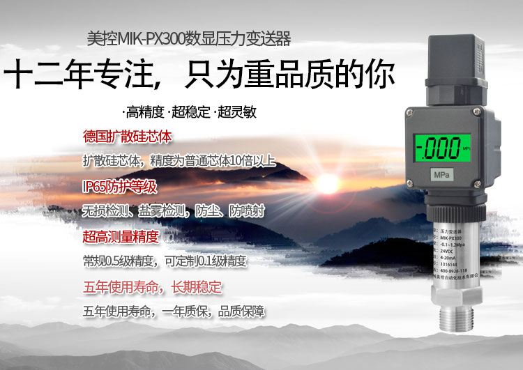 数显压力变送器 数显压力变送器