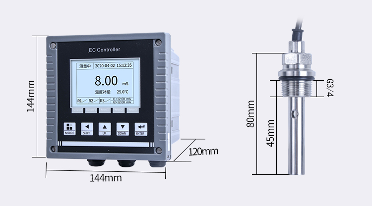 电导率仪尺寸