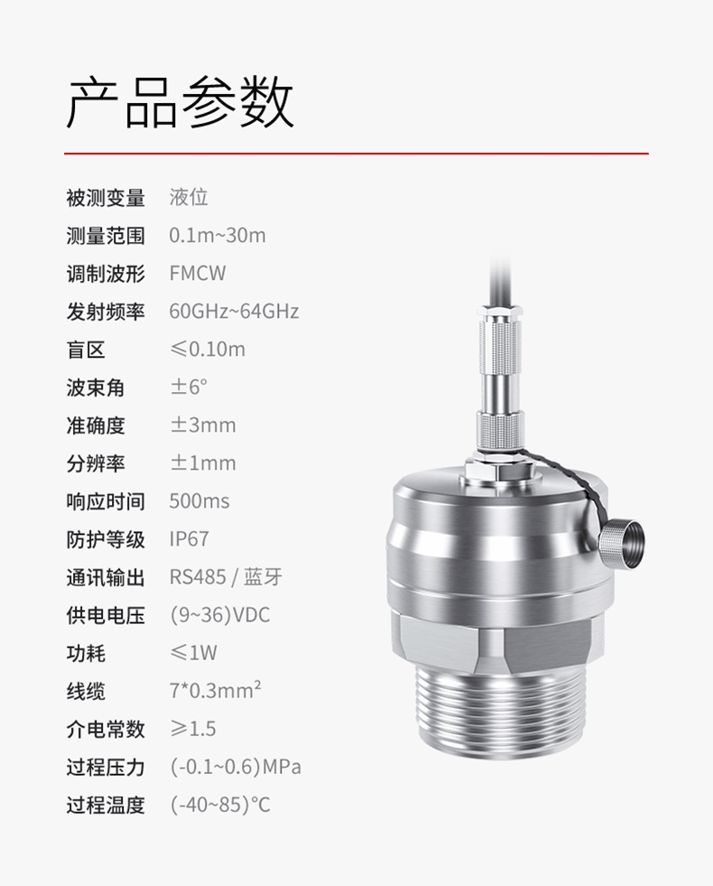 产品参数