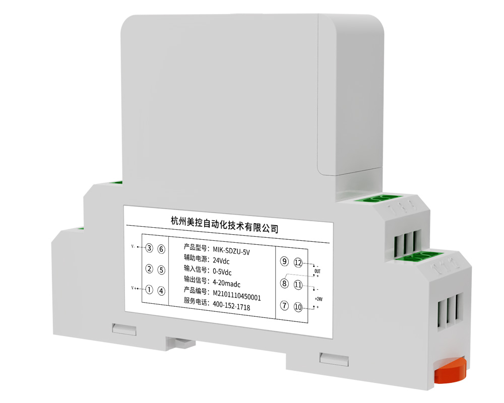 美控MIK-DZV 直流电压传感器/变送器 10mV~1000V 输出4~20mA